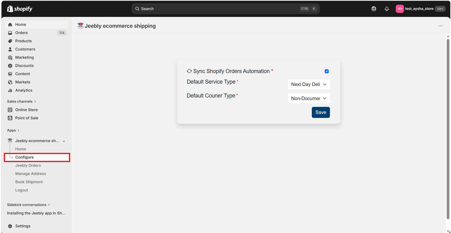 Configure Auto-Sync