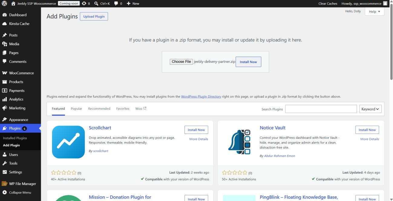 Choose Plugin Zip