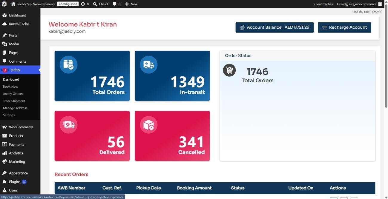 Dashboard Tiles