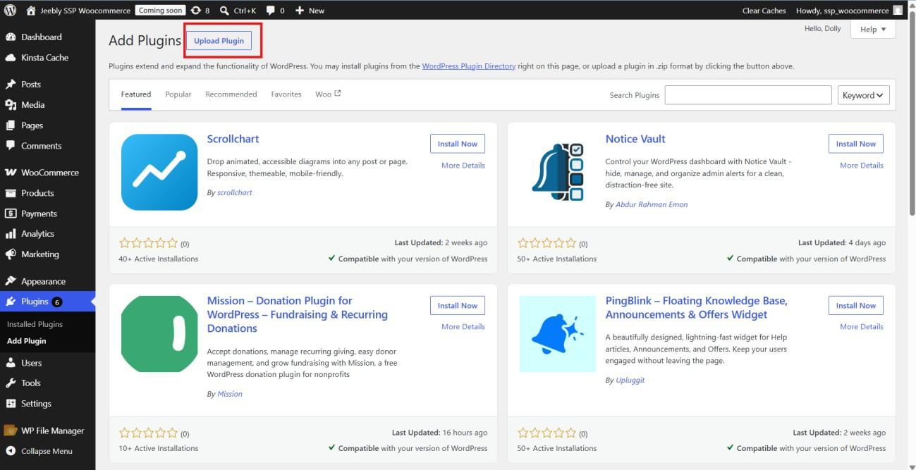 Upload Plugin